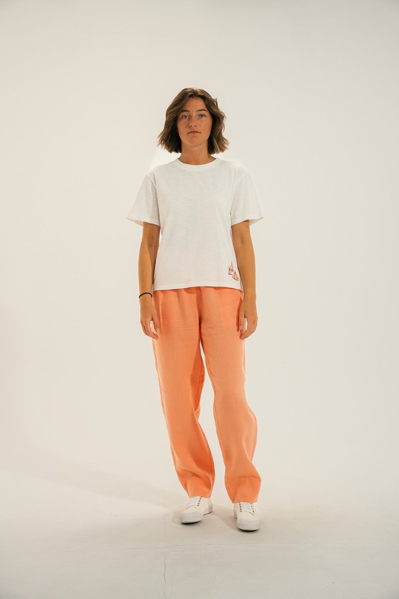 Tshirt broderie bateau MILA - Mat de Misaine