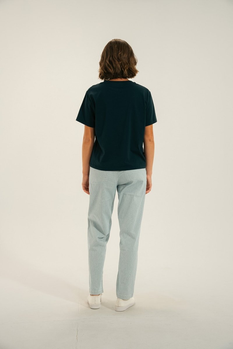 Tshirt broderie océan MILA. - Mat de Misaine