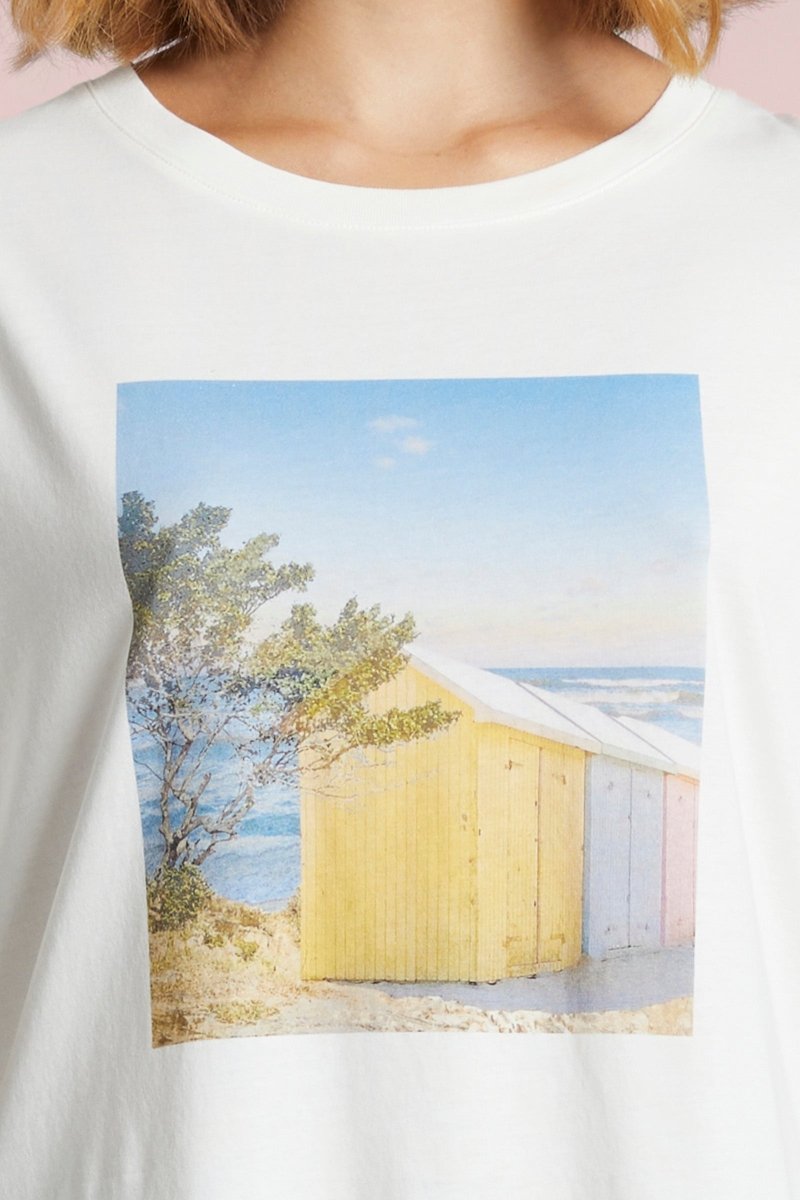 T-shirt Mat De Misaine En Lin Noir Taille 42 - Occasion Très Bon état, Style Basique Manches Courtes