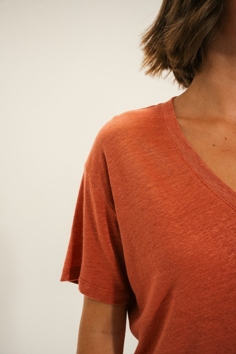 Tshirt encolure V MALTE - Mat de Misaine