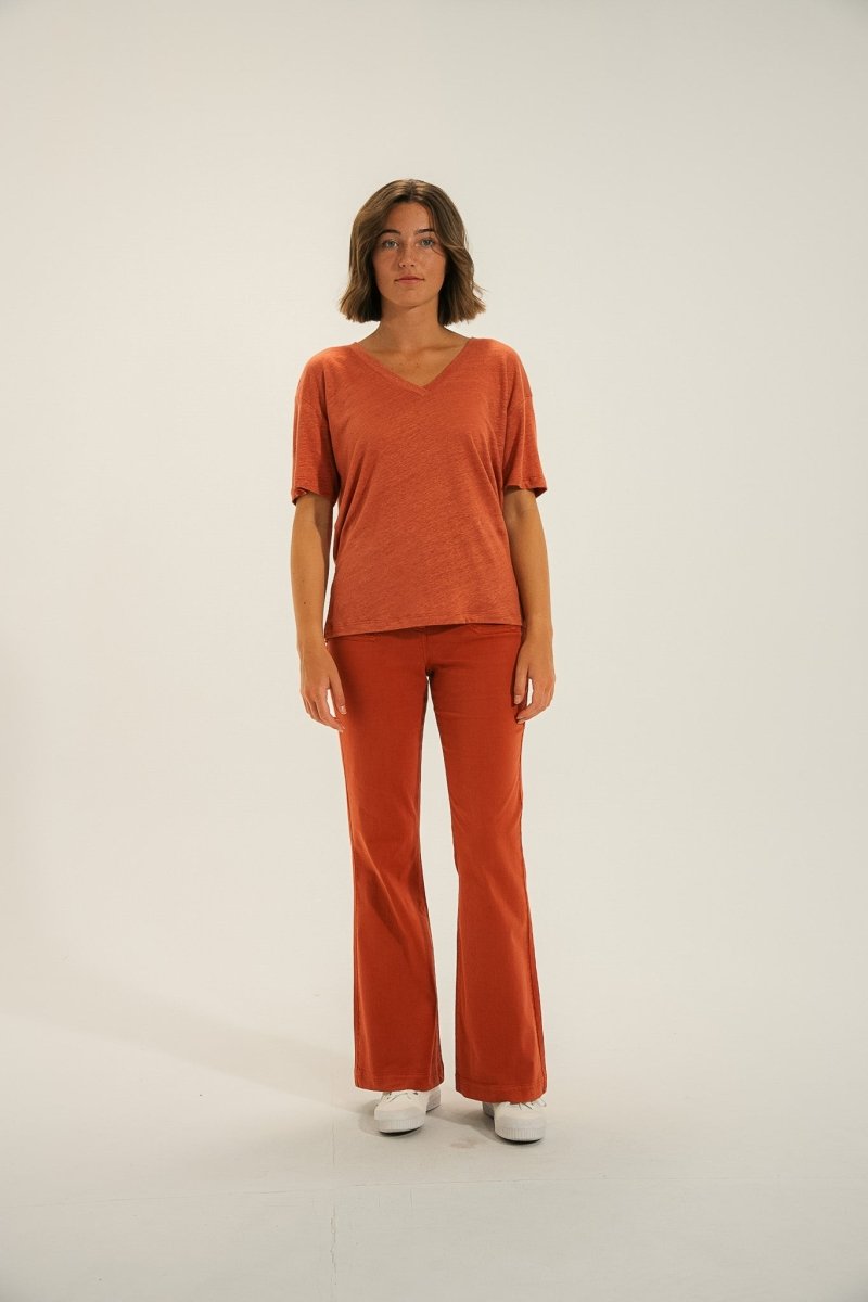 Tshirt encolure V MALTE - Mat de Misaine