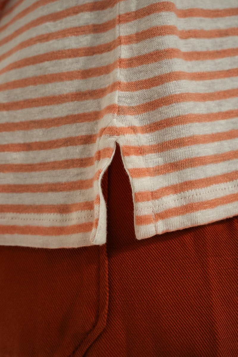 Tshirt rayé avec broderie MILKY - Mat de Misaine