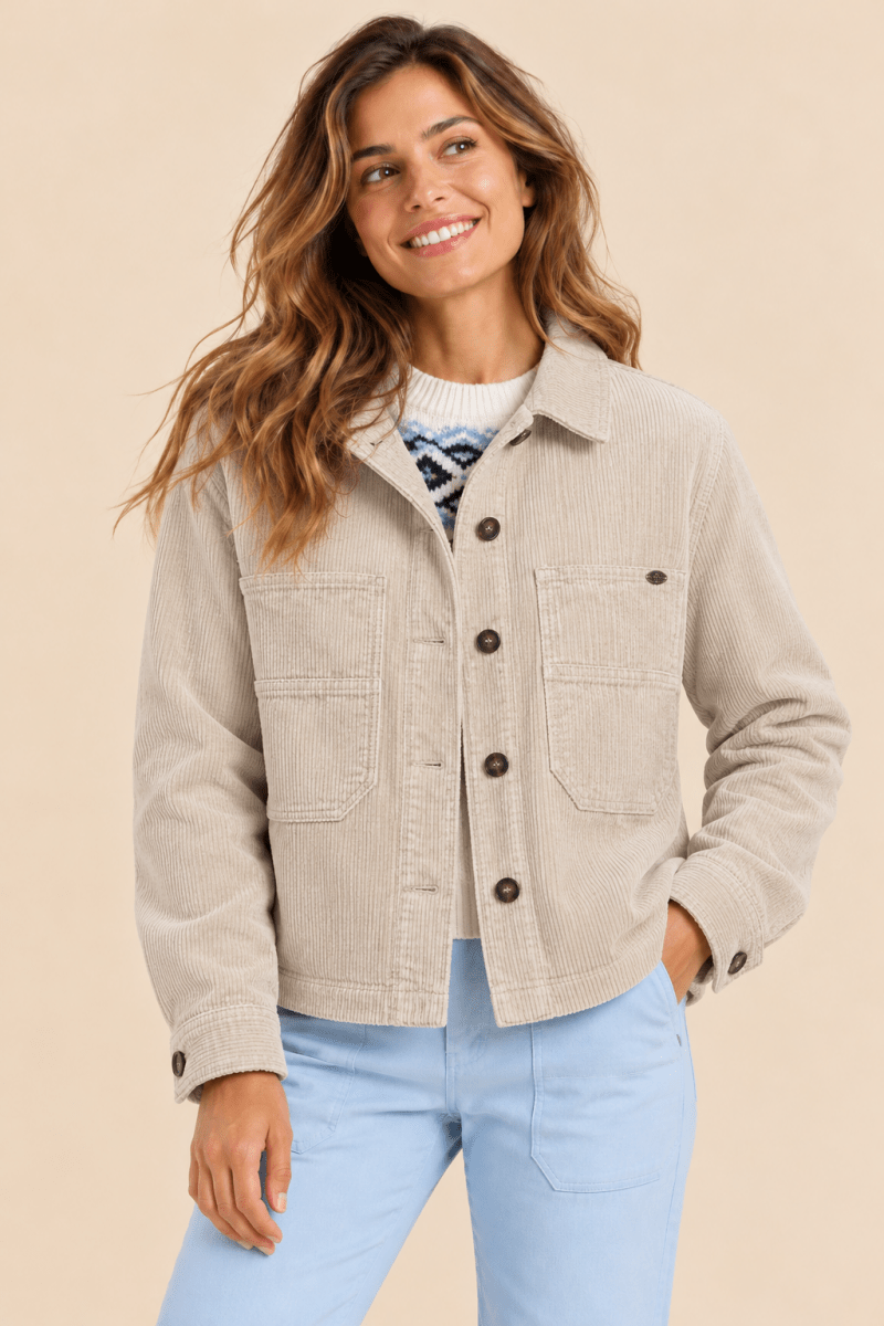 Veste courte en velours VINTA - Mat de Misaine