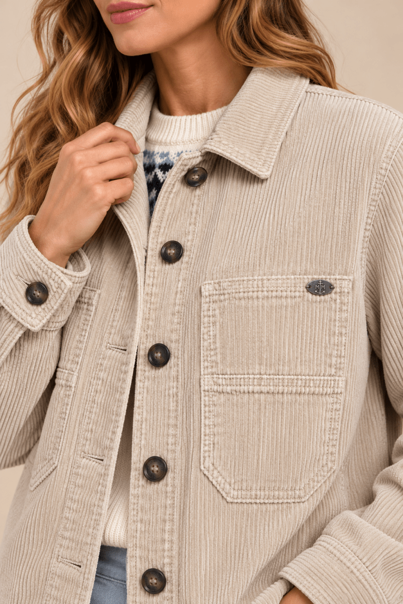 Veste courte en velours VINTA - Mat de Misaine
