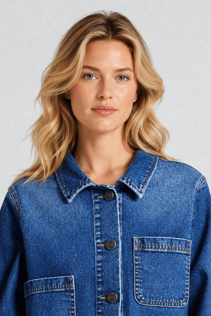 Veste de travail en denim VERONE - Mat de Misaine