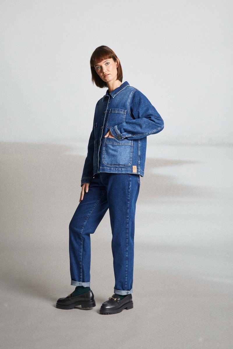 Veste de travail en denim VERONE - Mat de Misaine
