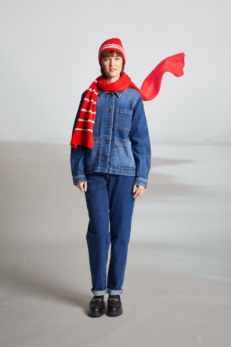 Veste de travail en denim VERONE - Mat de Misaine
