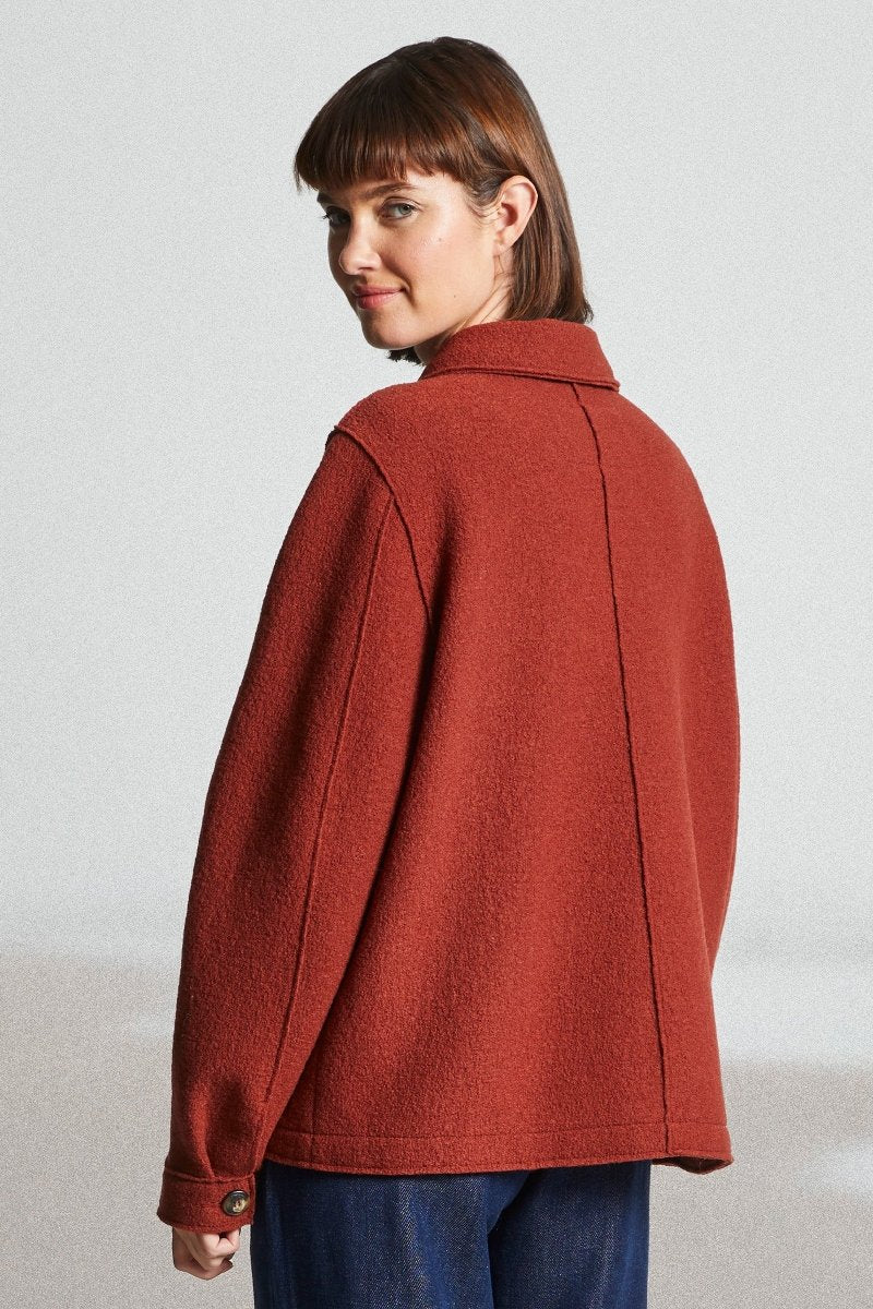 Veste de travail en laine bouillie VERONE - Mat de Misaine