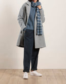Manteau en lainage mousseux