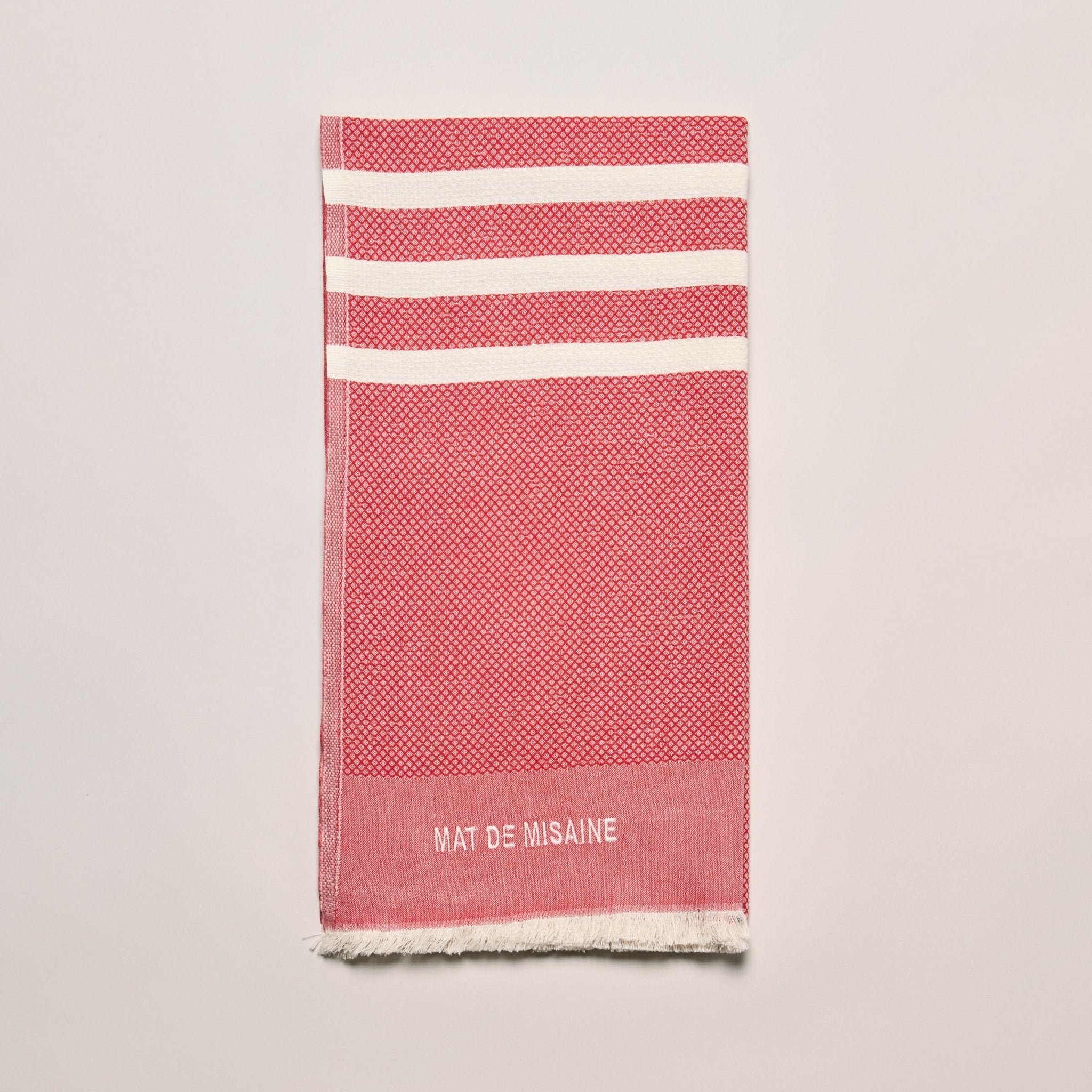 Fouta rayée en coton