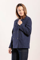 Caban été en denim