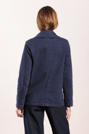 Caban été en denim