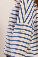 Marinière oversize en coton bio