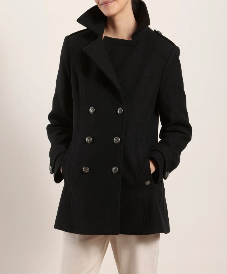 Manteaux Duffle coats et Cabans en Laine pour Femme Mat de Misaine