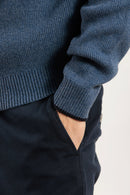 Pull camionneur esprit vareuse en laine