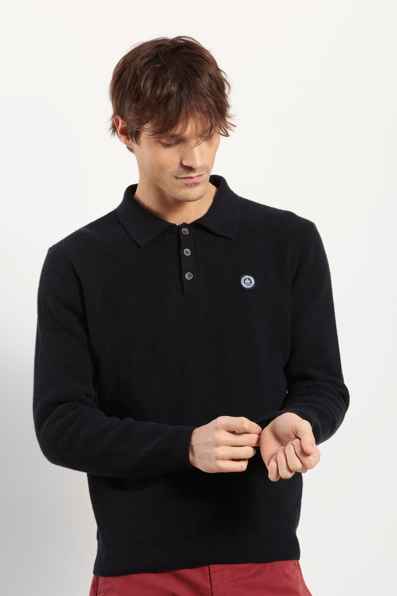 Pull avec online polo