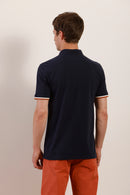 Polo maille piquée en coton bio