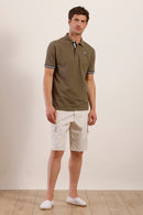 Polo maille piquée en coton bio