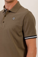 Polo maille piquée en coton bio
