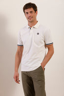Polo maille piquée en coton bio