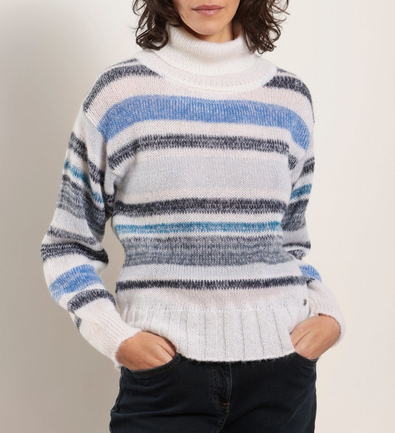 Pull col polo rayé - Pulls et gilets - Belgique Pull col polo rayé - Pulls et gilets - Belgique