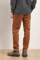 Pantalon chino en velours de coton bio