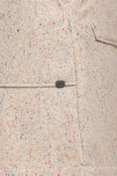 Jupe courte en tweed pucé