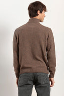 Pull camionneur en laine moulinée