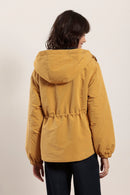 Parka courte déperlante avec doublure doudou