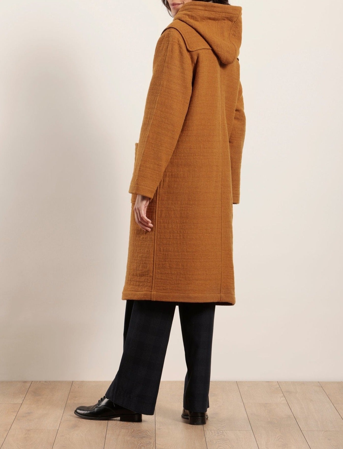 Duffle hot sale coat long