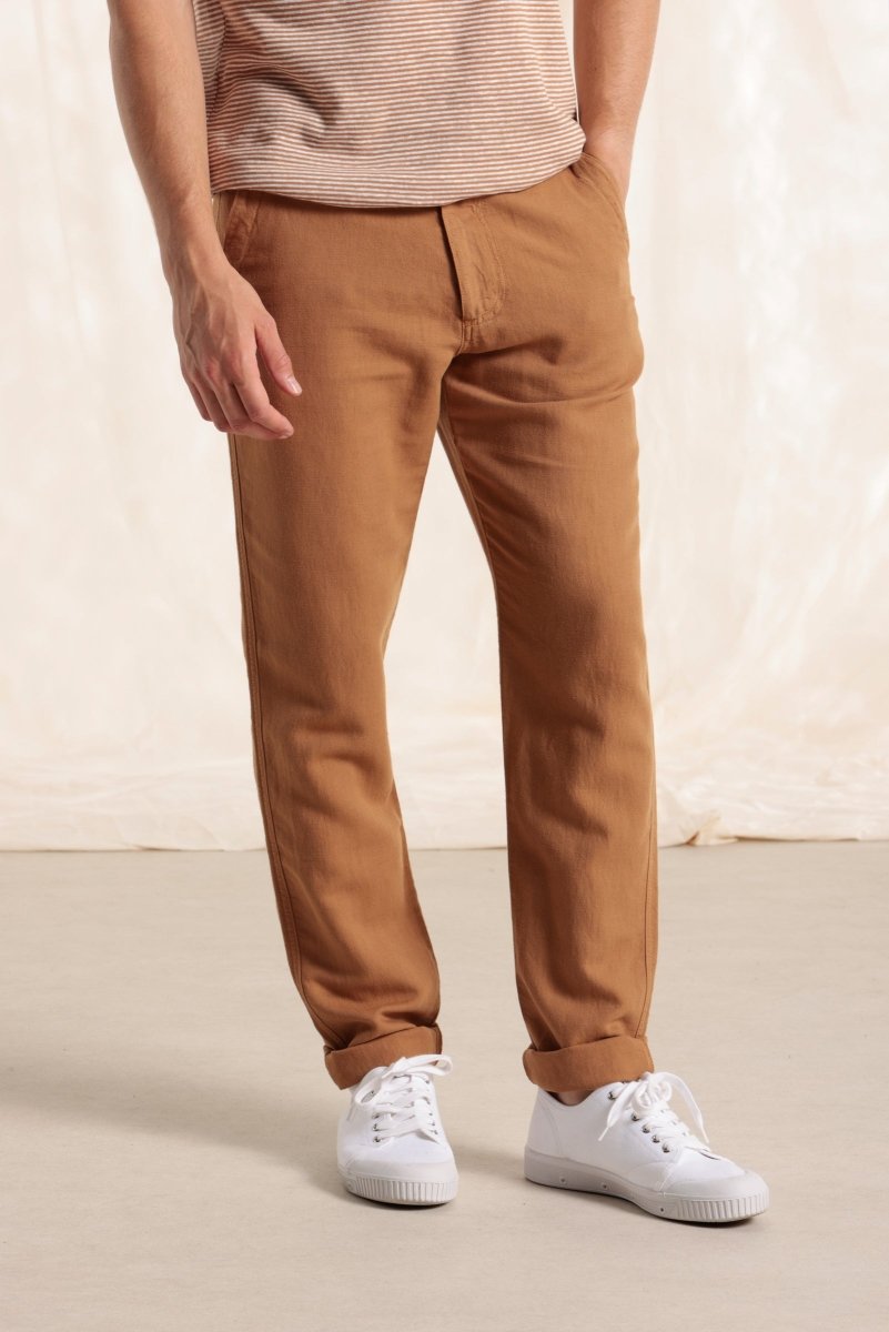 Chino en lin hot sale