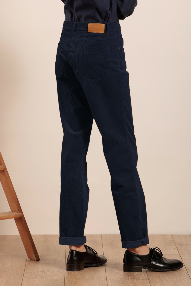 Pantalon en velours fines côtes bio - Mat de Misaine