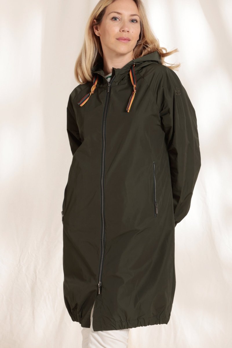 Parka légère imperméable femme sale