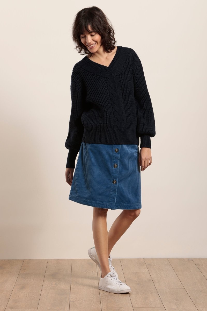 Pull torsad en laine merinos Mat de Misaine