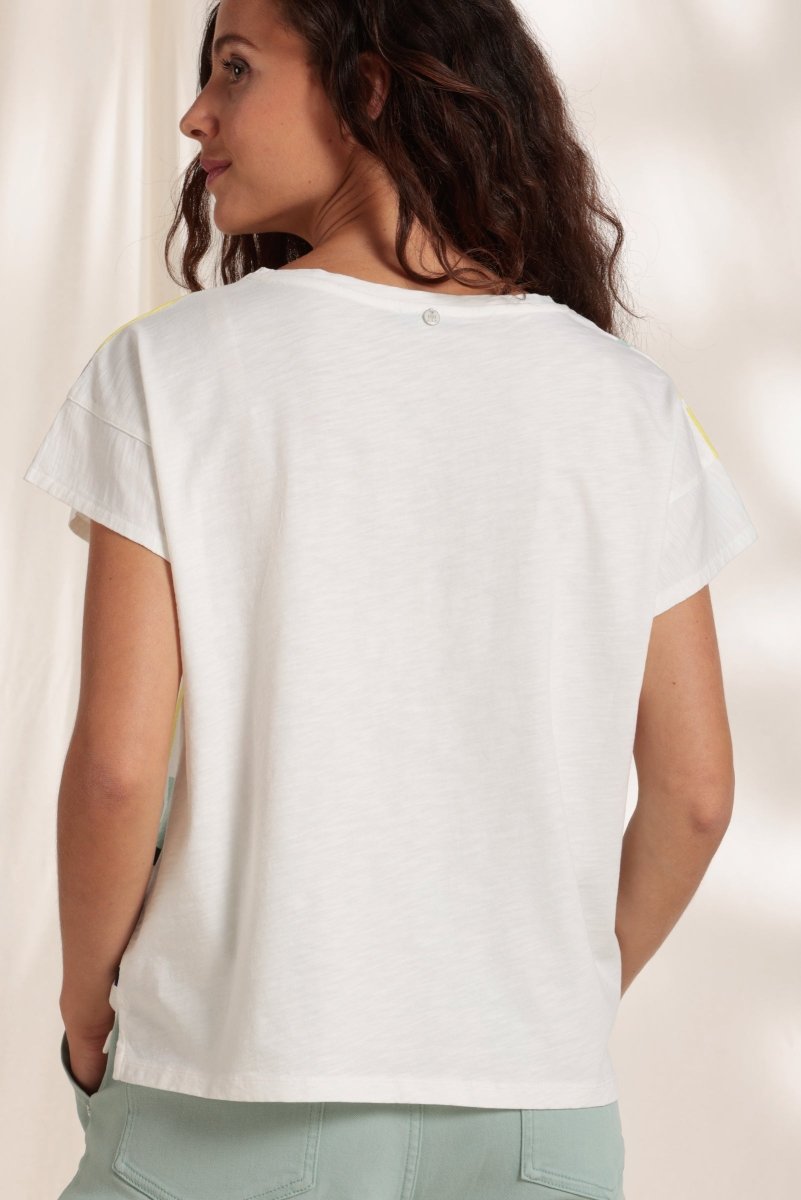 Tshirt imprimé/brodé en coton bio - Mat de Misaine